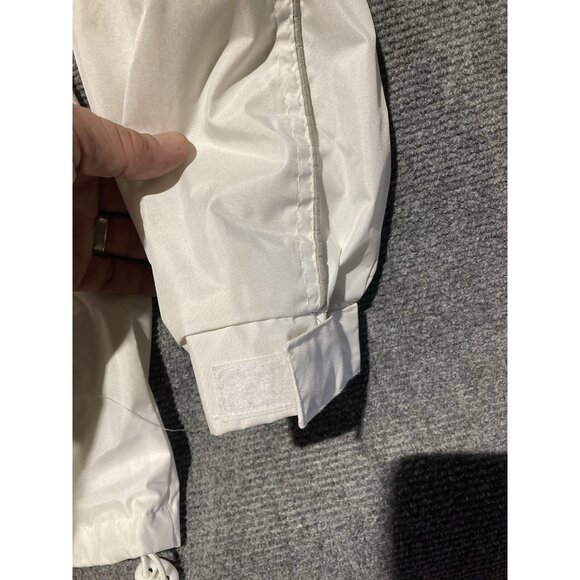 G Jacket Women’s Size Small White Long Sleeve Full Zip Hooded Ketchikan AK - Picture 4 of 12